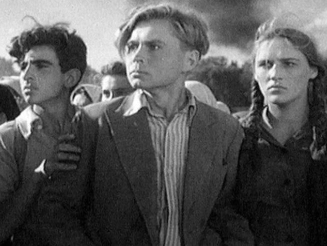 Кадр из к/ф «Молодая гвардия», 1948 г., режиссер С. Герасимов