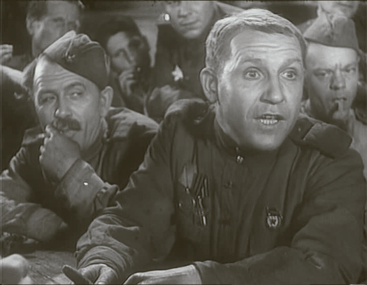 Кадр из к/ф «Сын полка», 1946 г., режиссер В. Пронин